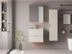 Sale Armario de baño de cachemira, columna alta, 1 puerta, Pile Columna De Baño