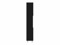 Outlet vidaxl Armario de baño madera contrachapada 30x30x179 cm Negro
