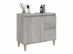 Armario de baño madera contrachapada Sonoma 65x33x60 cm ES463103