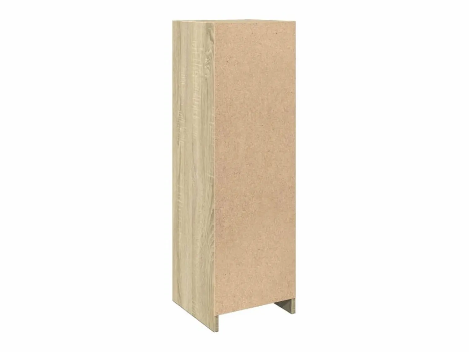 vidaxl Armario de baño madera contrachapada color roble 30x30x95 cm