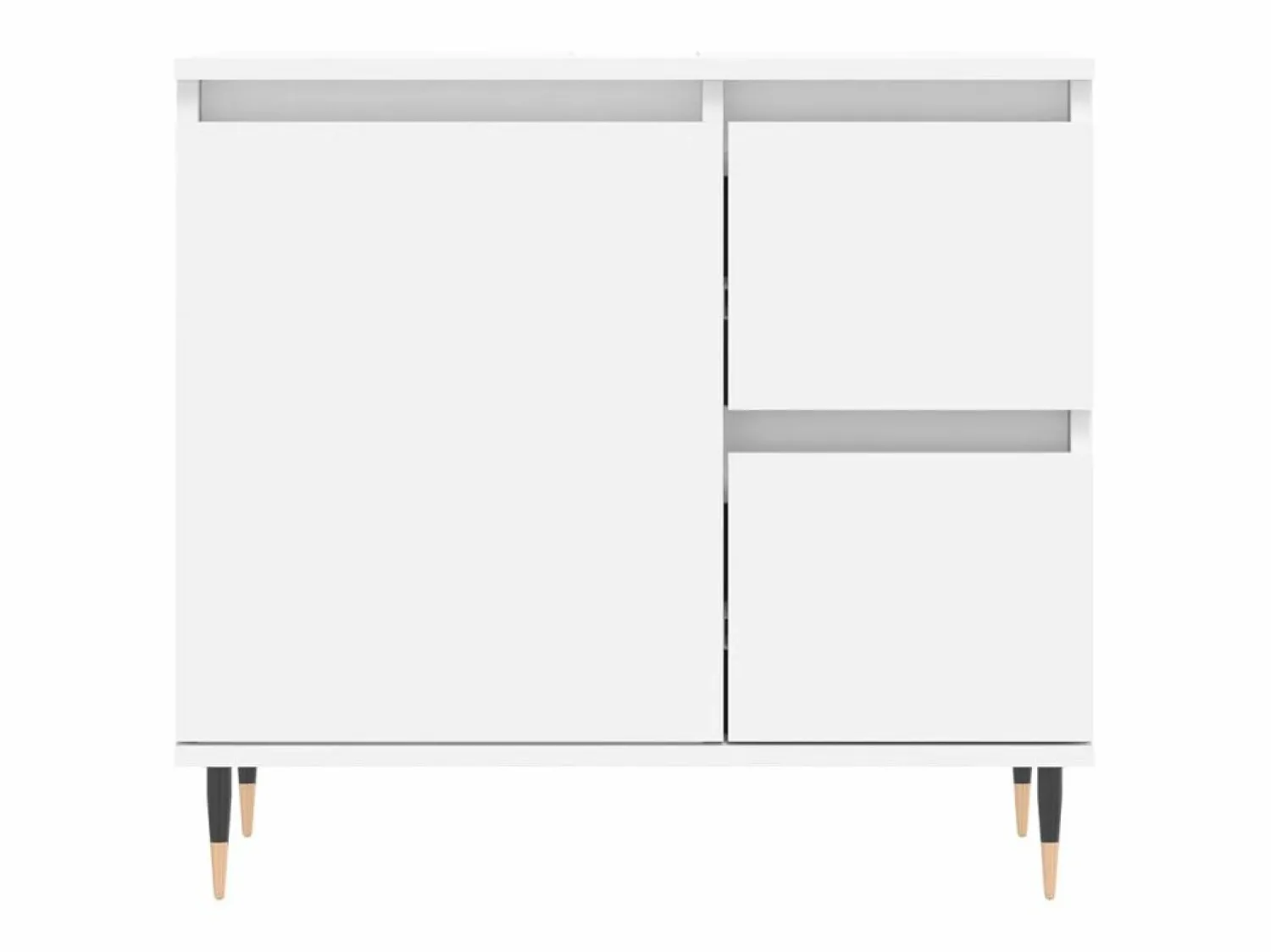 Armario de baño madera contrachapada 65x33x60 cm ES724649 Mueble De Pared Para Baño