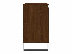 vidaxl Armario de baño madera de ingeniería marrón roble 58x33x60 cm