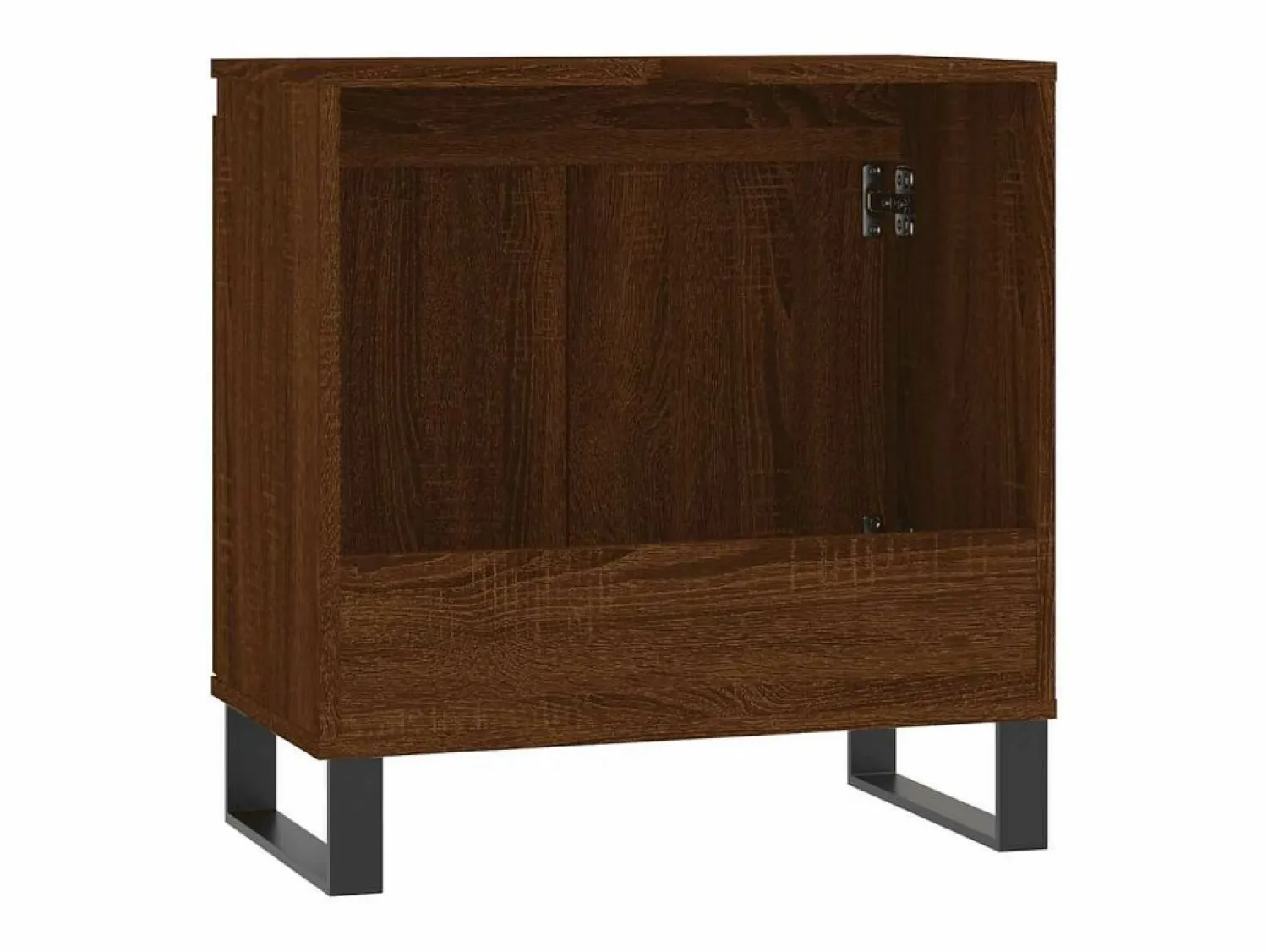 vidaxl Armario de baño madera de ingeniería marrón roble 58x33x60 cm
