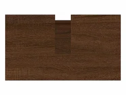 vidaxl Armario de baño madera de ingeniería marrón roble 58x33x60 cm