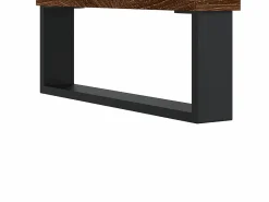 vidaxl Armario de baño madera de ingeniería marrón roble 58x33x60 cm