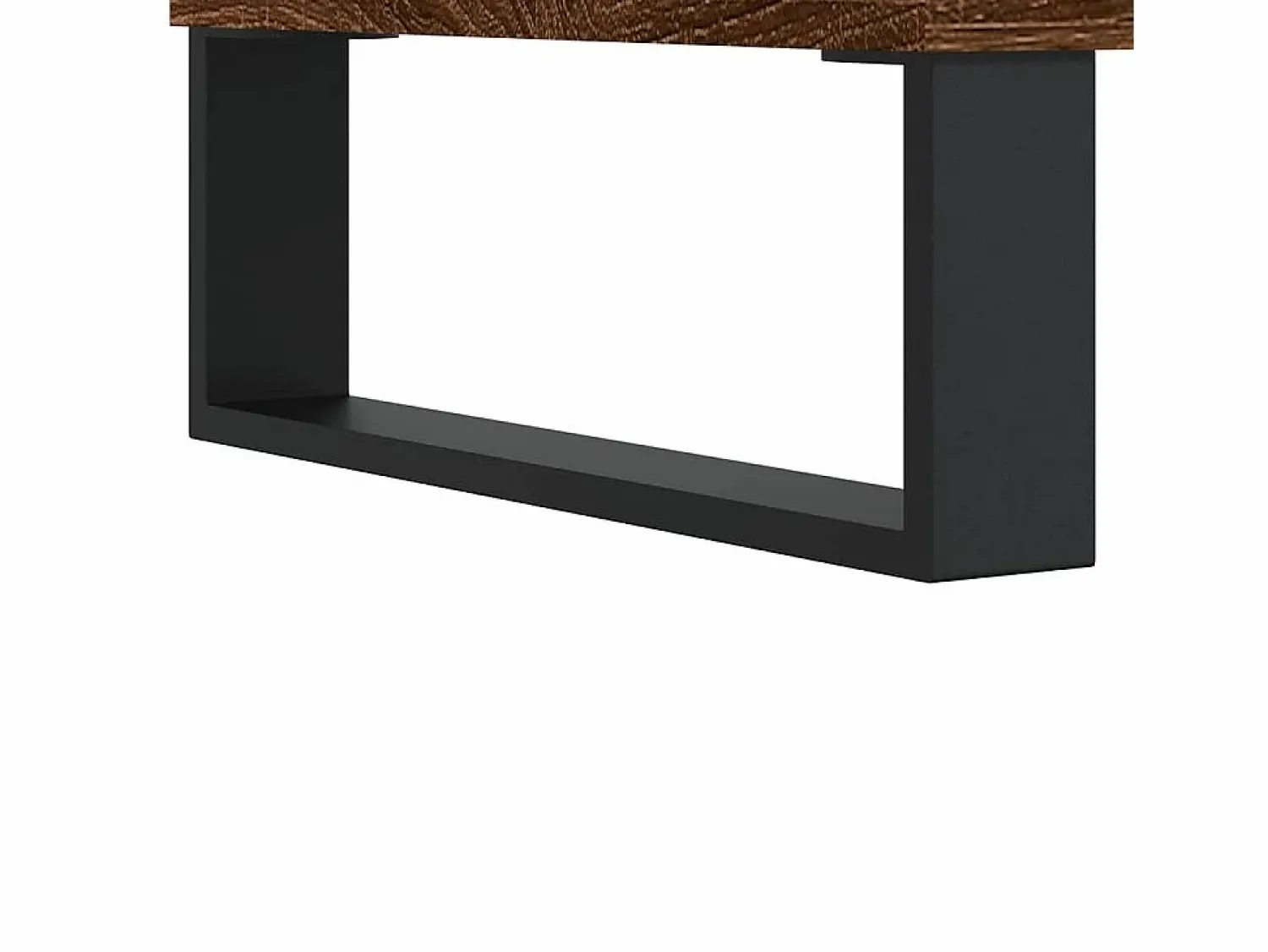 vidaxl Armario de baño madera de ingeniería marrón roble 58x33x60 cm