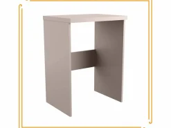 Armario de baño sobre lavadora y secadora, columna de almacenamiento para electrodomésticos en color cashmere. Blanco roto
