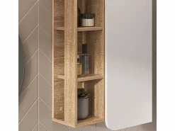 Online Vicco Armario de baño sonoma/blanco 50x20x75 karen Color natural claro