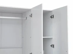 Clearance Armario de Dormitorio 3 Puertas W, con Espejo, Armario