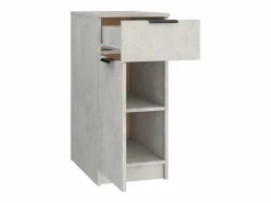 Sale Armario de escritorio madera contrachapada 33,5x50x75 cm Cajonera De Escritorio