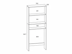 Armario de lavadora Lona Mueble Para Lavadora