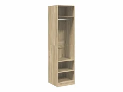 Online Armario de madera contrachapada color roble 50x50x200 cm Armario