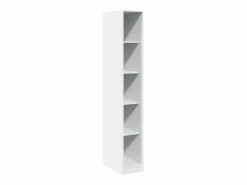 Clearance Armario de madera de ingeniería 30x50x200 cm ES171480 Blanco