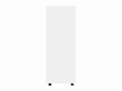 Clearance vidaxl Armario de madera de ingeniería 80x40x110 cm Blanco