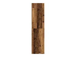 Armario de madera de ingeniería madera envejecida 80x50x200 cm ES782026