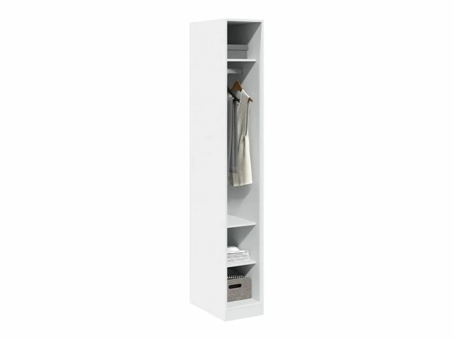 Online Armario de madera de ingeniería 30x50x200 cm ES976287 Armario Abierto, Vestidor