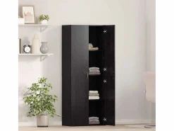 vidaxl Armario de Oficina con estante Roble 70 x 32 x 77.5 cm