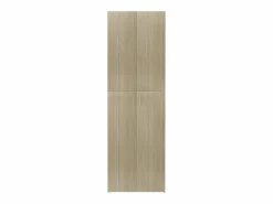 New Armario de oficina contrachapado color roble 60x32x190 cm ES865712 Armario Oficina