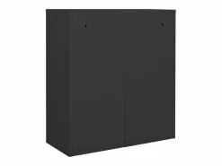 vidaxl Armario de oficina de acero 90x40x102 cm