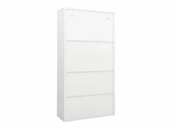 Best Armario de oficina de acero 90x40x180 cm Armario Oficina