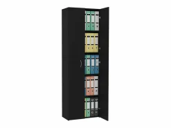 Clearance Armario de oficina de madera contrachapada 60x32x190 cm Armario Oficina