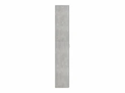 New Armario de oficina hormigón 60x32x190 cm Madera de ingeniería Armario Oficina