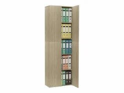 Armario de oficina roble Sonoma 60x32x190 cm Madera de ingeniería