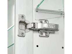 Armario de Pared para Baño SucceBuy Armario de Tocador con Espejo HD y LED de 3 Colores con Intensidad Variable, Función de Desempañado con Memoria, 65 x 65 cm Mueble De Pared Para Baño