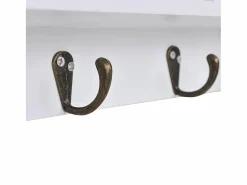 Armario de pared para llaves y joyas con puertas y ganchos ES240177