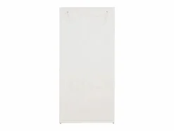 New Armario de ropa de 3 niveles 79x40x170 cm ES657417 Blanco