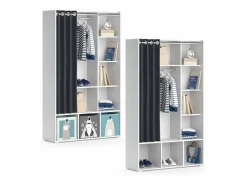Online Vicco Armario de ropa para niños 105.8x38x178.1 luigi Blanco