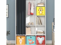 Discount Armario de ropa para niños 105.8x38x178.1 luigi Muebles Niño