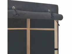 Discount Armario de tela de 3 niveles 79x40x170 cm ES637878 Armario Abierto, Vestidor