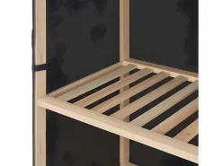Armario de tela 110x40x170 cm ES938407 Armario Abierto, Vestidor