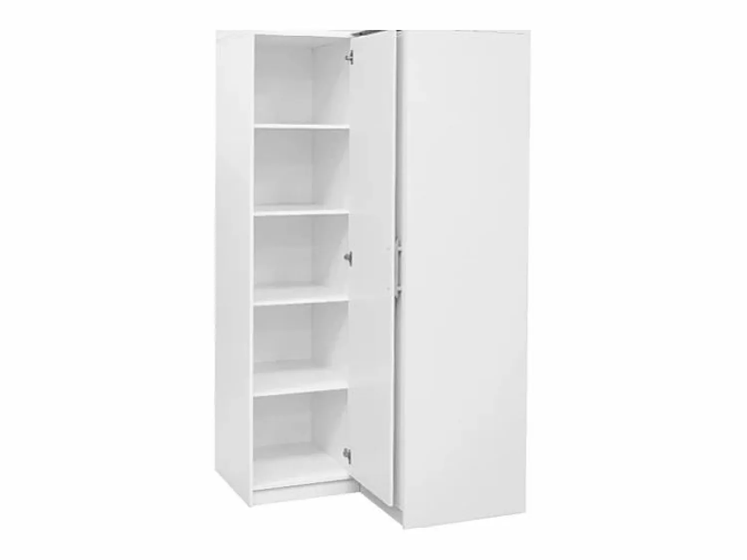 Discount Armario esquinero 2 puertas L115 cm en color - LIZANDRO Armario