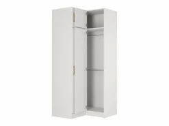 Clearance Armario esquinero de 2 puertas L115 cm en color + elevación - LIZANDRO Armario