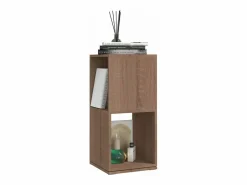 Clicnbuy Armario giratorio aglomerado roble Sonoma 34,5x34,5x75,5 cm