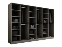 Armario: Gris Platino / Vidrio Antisol, 300 x 200 x 51 cm