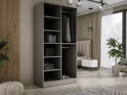 Sale Armario: Platino, 100 x 200 x 51 cm Gris