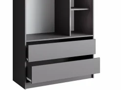 Vicco Armario infantil antracita 100x50x200 elmo