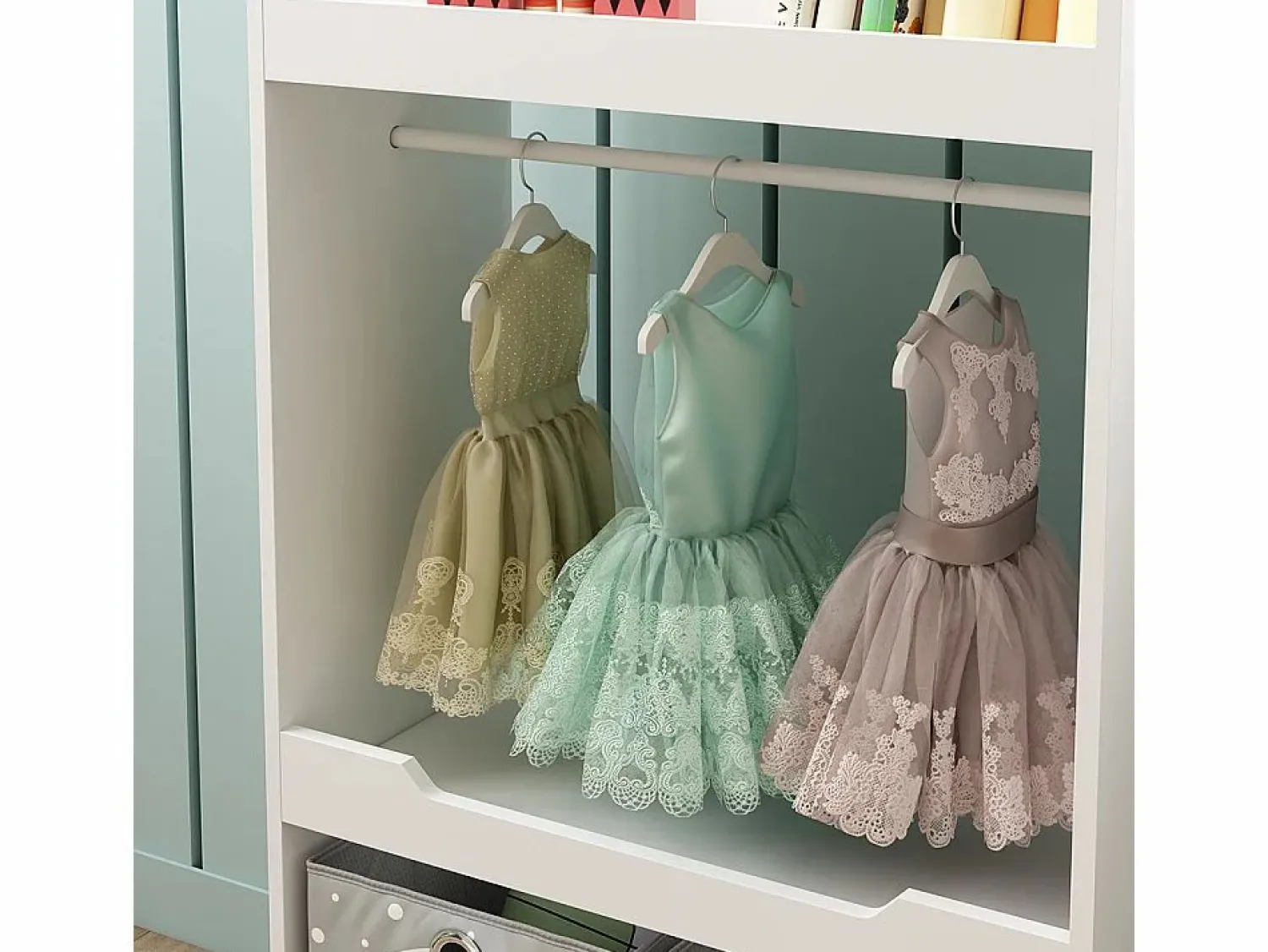 Online Vicco Armario infantil 67x38x110 conny Blanco