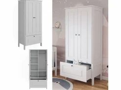 Outlet Armario infantil 83.3x53.4x187 ajaton Muebles Niño|Armario