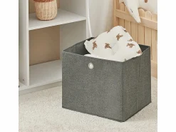 Outlet Sobuy Armario Infantil con 3 Ganchos, 1 Cesta y 1 Percha Mueble Organizador Juguetes y Ropa 97 x 35 x 108 cm KMB40-W ES Blanco