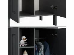 Vicco Armario infantil 70x53.4x120.6 ajaton