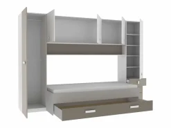Armario Juvenil Puente Tidy Habitación Infantil 304x203 cm