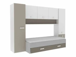 Armario Juvenil Puente Tidy Habitación Infantil 304x203 cm