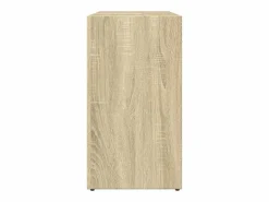 Outlet vidaxl Armario lavabo baño madera ingeniería roble Sonoma 60x33x60 cm Marru00f3n