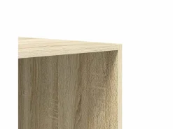 Clearance Armario madera contrachapada color roble Sonoma 100x50x200 cm Armario