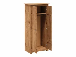 Discount Armario madera maciza pino Panamá Range 80x50x171,5 cm Armario