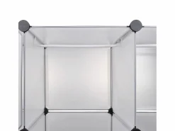Armario modular con 18 compartimentos 37x146x180,5 cm ES593082